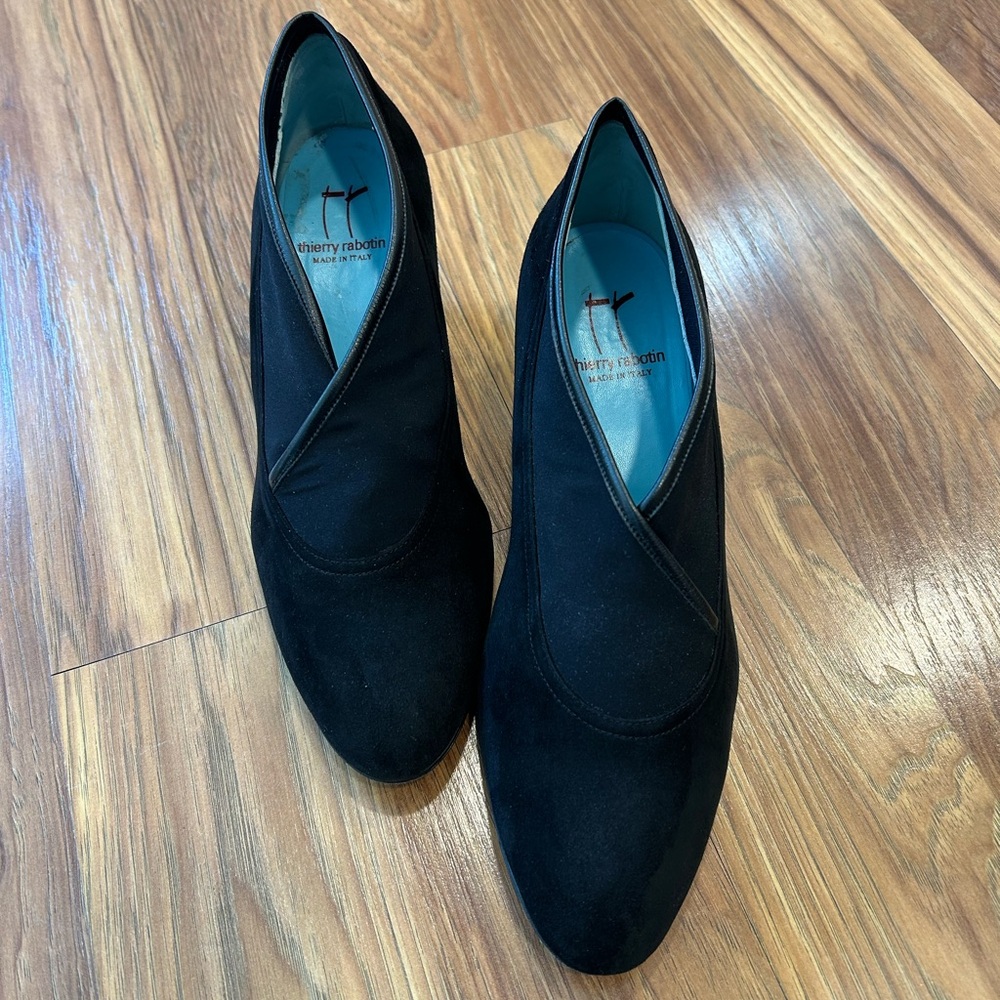 Thierry Rabotin Black Heeled Boots